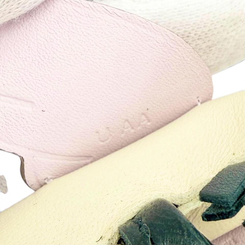 HERMES Rodeo Charm Pegasus PM Agneau Milo Swift Leather Craie Mauve Pere Vert... - Picture 7 of 7